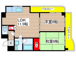 第二近藤ビルの物件間取画像